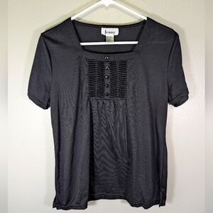 Jenny women's black top size L